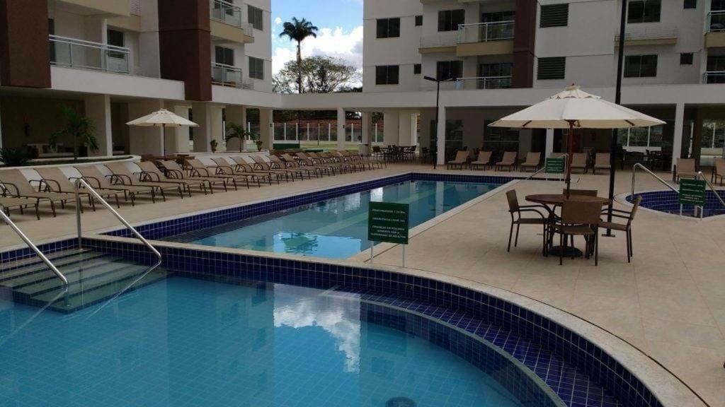 Apartamento No Condominio Casa Da Madeira Em Caldas Novas-Go Exterior photo